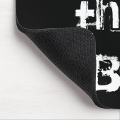 Lees de Bijbel zwart en wit Muismat (Hoek)