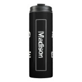 Lees de Bijbel zwart en wit Thermosbeker (Voorkant)