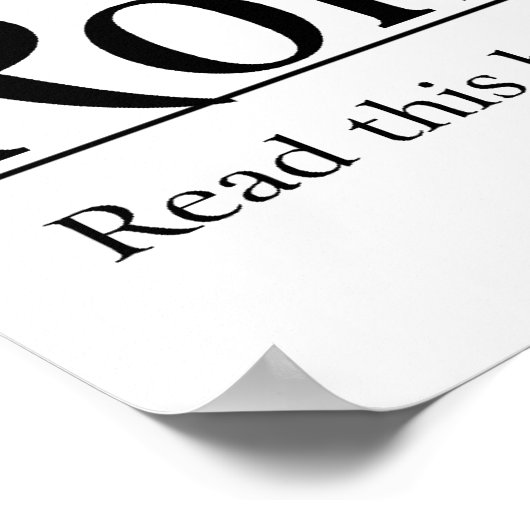 Lees de BijbelRomeinen 8:28 Poster (Hoek)