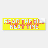 Lees de Bill Bumpersticker (Voorkant)