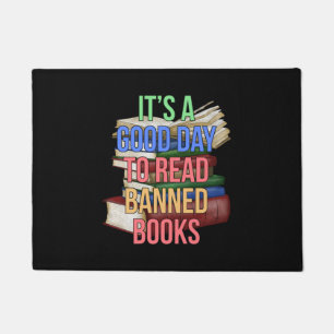 Lees de boekenlezer voor verboden boeken deurmat
