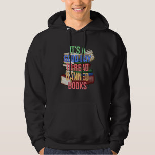 Lees de boekenlezer voor verboden boeken hoodie