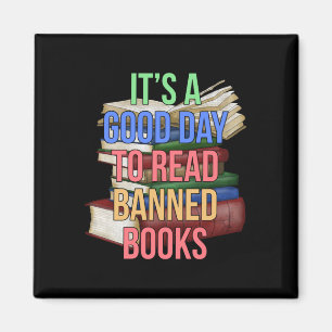 Lees de boekenlezer voor verboden boeken magneet