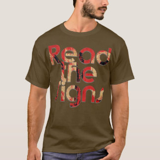 Lees de borden 1 t-shirt