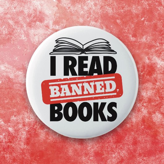 Lees de Button Banned Books