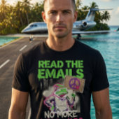 Lees de e-mails Anti-oorlog Iran Vrede Tri-Blend Shirt
