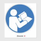 Lees de gebruikershandleiding voordat u het label  (Vel)