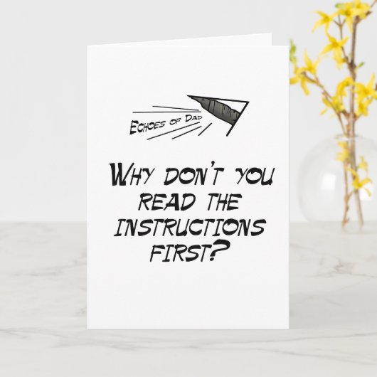 Lees de instructies kaart (Gele Bloem)