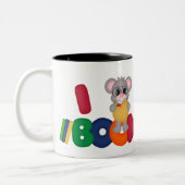 Lees de mok van Mouse cartoon-koffie (Links)