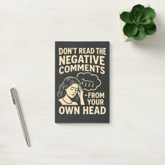 Lees de negatieve reacties niet post-it® notes (Kantoor)