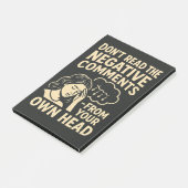 Lees de negatieve reacties niet post-it® notes (Schuin)