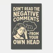 Lees de negatieve reacties niet post-it® notes (Voorkant)