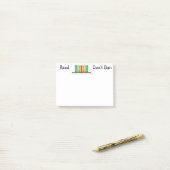 Lees de opmerkingen na het lezen niet post-it® notes (Op bureau)