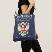 Lees de oude Boeken Conservatieve Anticultuur annu Tote Bag (Dichtbij)