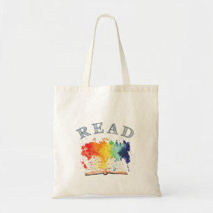 Lees de Rainbow Waterverf Canvas tas van Books