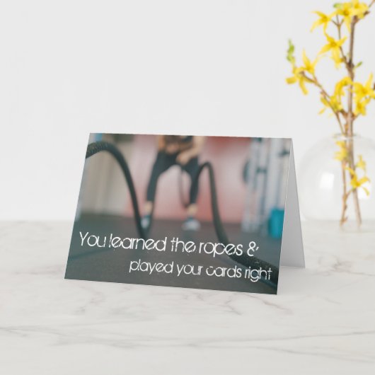 Lees de rapporten, je bent gefeliciteerd met de aa kaart (Gele Bloem)