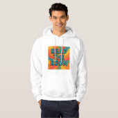 Lees de retro van de kamer hoodie (Voorkant volledig)