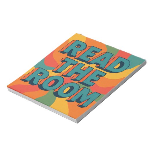 Lees de retro van de kamer notitieblok (Linkerzijde)