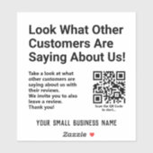 Lees de Reviewen van klanten en laat een Review ac Sticker (Vel)