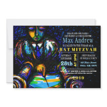 Lees de Torah Bar Bat Mitswa Uitnodiging