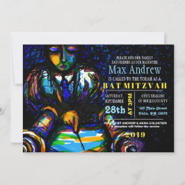 Lees de Torah Bar Bat Mitswa Uitnodiging
