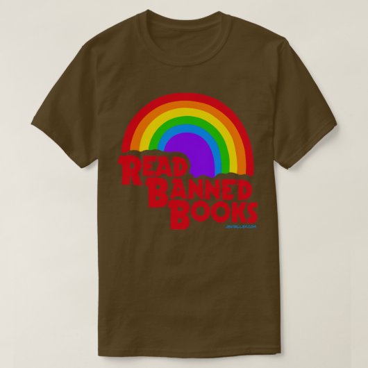 Lees de Verboden Boeken1 T-shirt (Design voorkant)