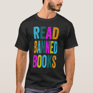 Lees de verboden Boeken  ik gelezen Banned Boeken T-shirt
