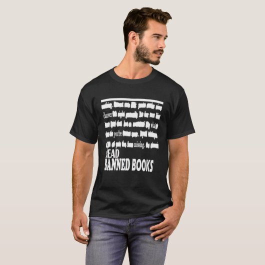Lees de verboden Boeken ontdekken wat u ontbreekt  T-shirt (Voorkant volledig)