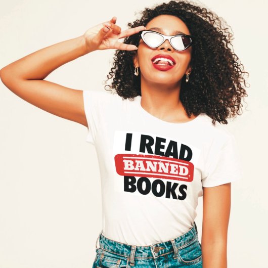 Lees de verboden boeken T-Shirt