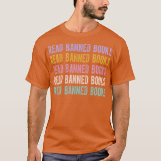 Lees de Vintage van Verboden Boeken T-shirt