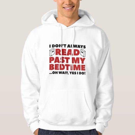 Lees de vorige bedtijd hoodie (Voorkant)