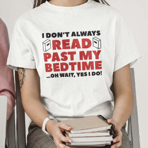 Lees de vorige bedtijd t-shirt