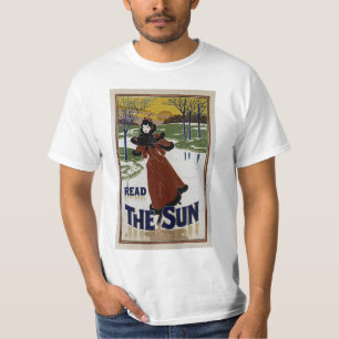 Lees de zon t-shirt