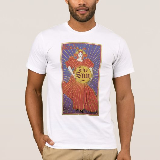 Lees de zon t-shirt (Voorkant)