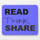 Lees denk aan delen muismat (Voorkant)