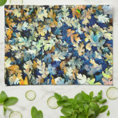 Lees deze Bladeren Keuken Handdoek (Gevouwen)