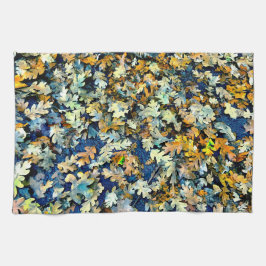 Lees deze Bladeren Keuken Handdoek