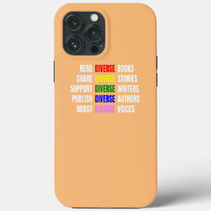 Lees diverse boeken Lezen Gelijkheid Boek Liefhebb iPhone 13 Pro Max Hoesje