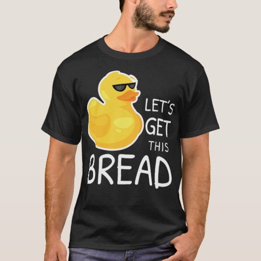 Lees Duck Meme Duck Duck Pun Duck Joke zwarte labs T-shirt (Voorkant)