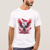Lees Eagle Amerikaans Super Soft T-shirt (Voorkant)