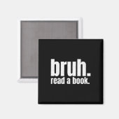 Lees een boek Bruh - Grappige Engelse leraar leest Magneet (Voorkant / Achterkant)