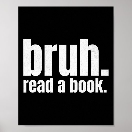 Lees een boek joh - Grappige Engelse leraar leest  Poster (Voorkant)