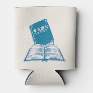 Lees een boek Kanji Japanse tekst Blikjeskoeler