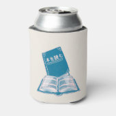 Lees een boek Kanji Japanse tekst Blikjeskoeler (Blikje Achterkant)