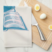 Lees een boek Kanji Japanse tekst Theedoek (Quarter Fold)