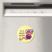 Lees een boekmaand: Ik ben een boekenworm Magneet (Insitu (Vaatwasser))