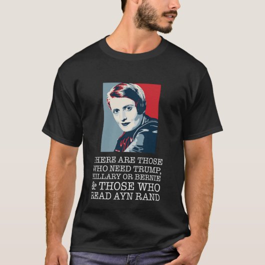 lees een rand libertarian t-shirt (Voorkant)