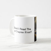 Lees eerst het laatste hoofdstuk koffiemok (Voorkant links)