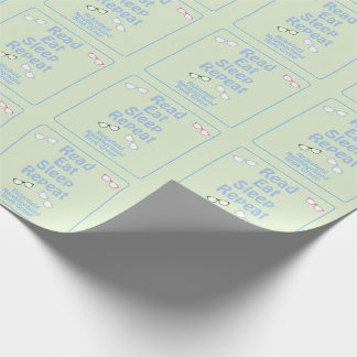 Lees Eet Slaap Herhaal Bril Cadeaupapier