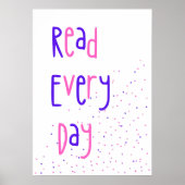 Lees elke dag Poster (Voorkant)